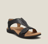 Diane | Women's Orthopedic T-Strap Leather Sandals