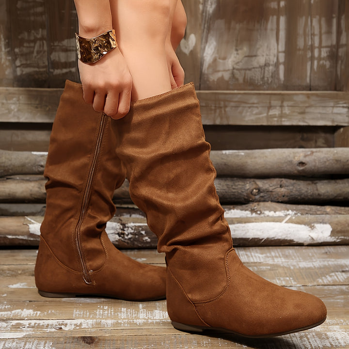 Rosalie | Slouch Mid-Calf Boots