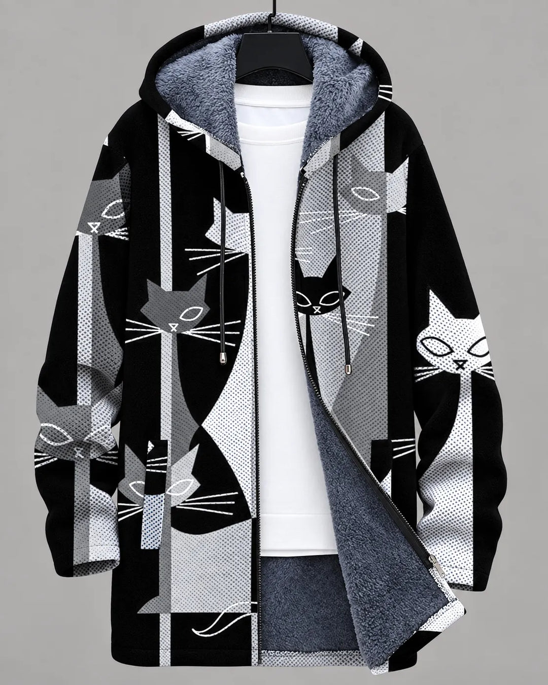 Hudson | Artful-Print Hooded Jacket