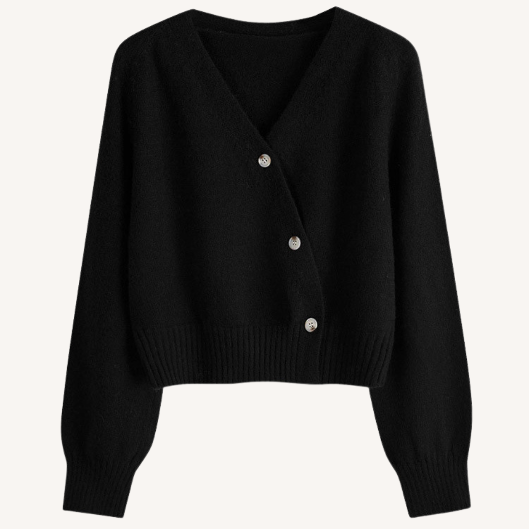 Carolyn | V-Neck Buttoned Cardigan