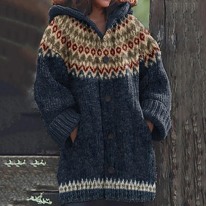Selma | Cozy Hooded Cardigan