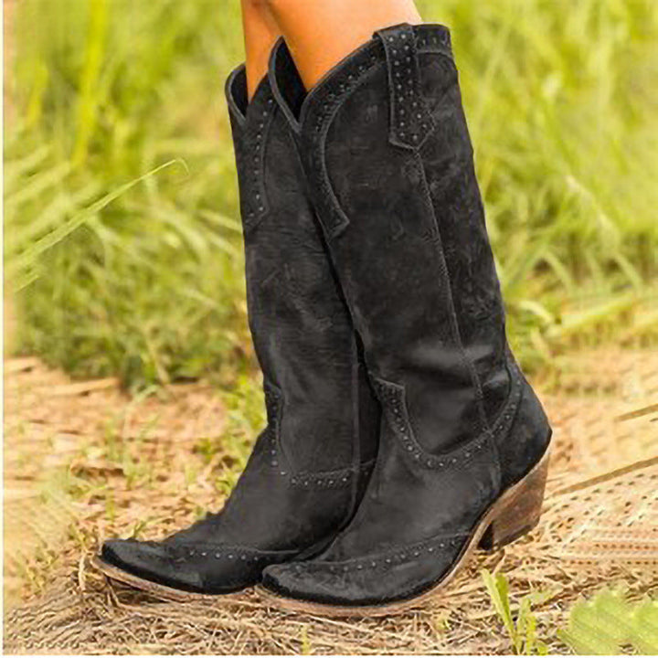 Claudette | Timeless Western Tall Boots
