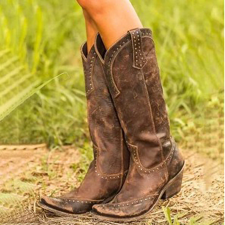 Claudette | Timeless Western Tall Boots