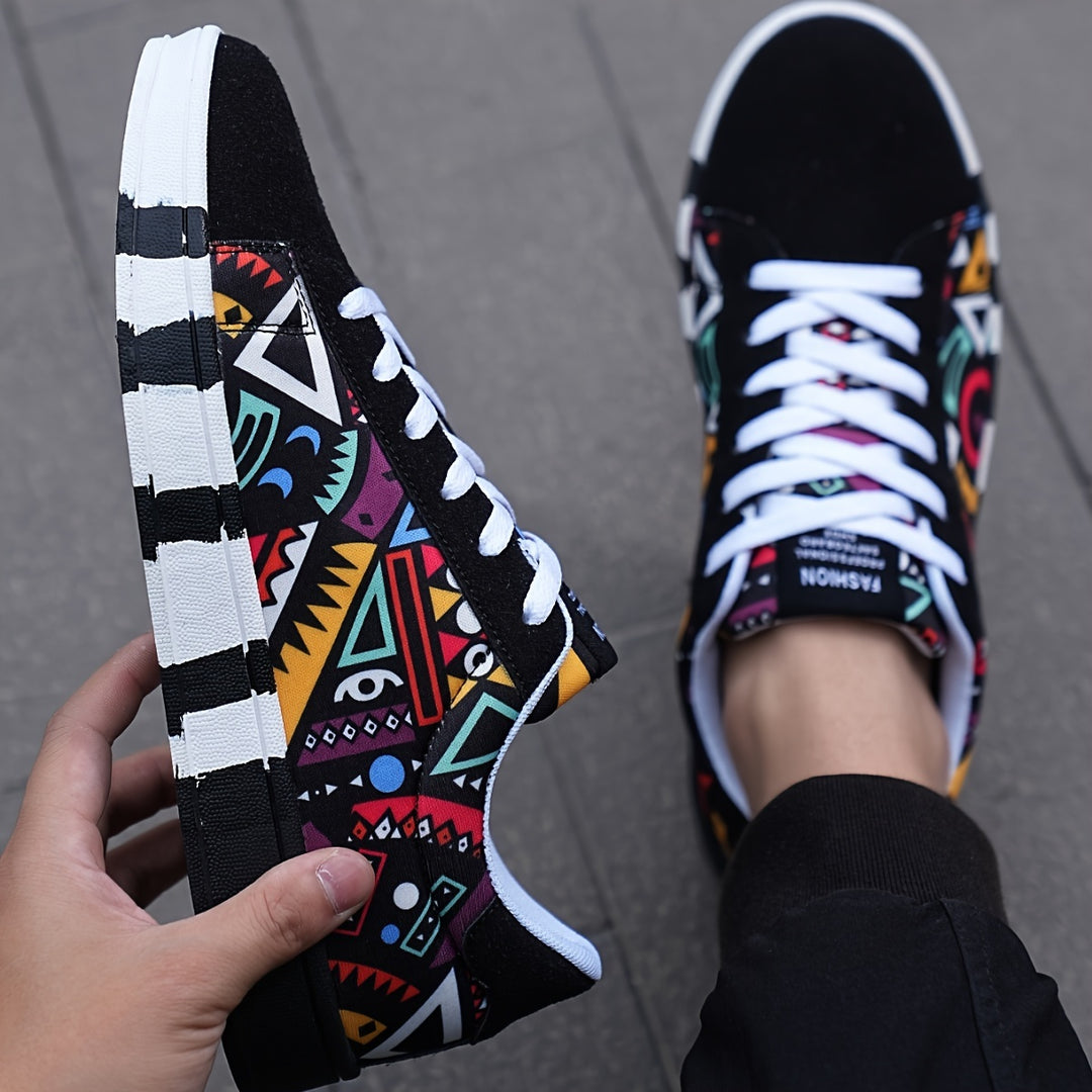 Warren | Christmas Patterned Low-Top Sneakers