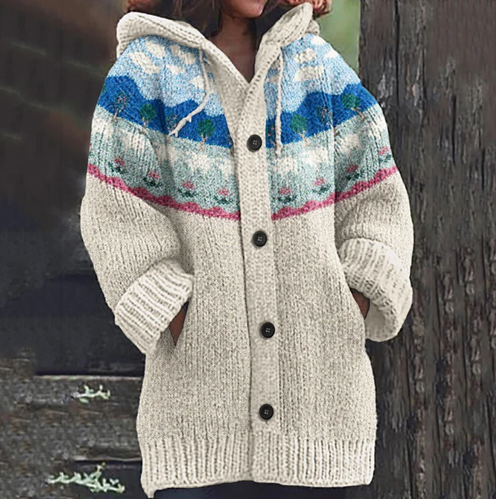 Adaline | Nordic Hooded Cardigan