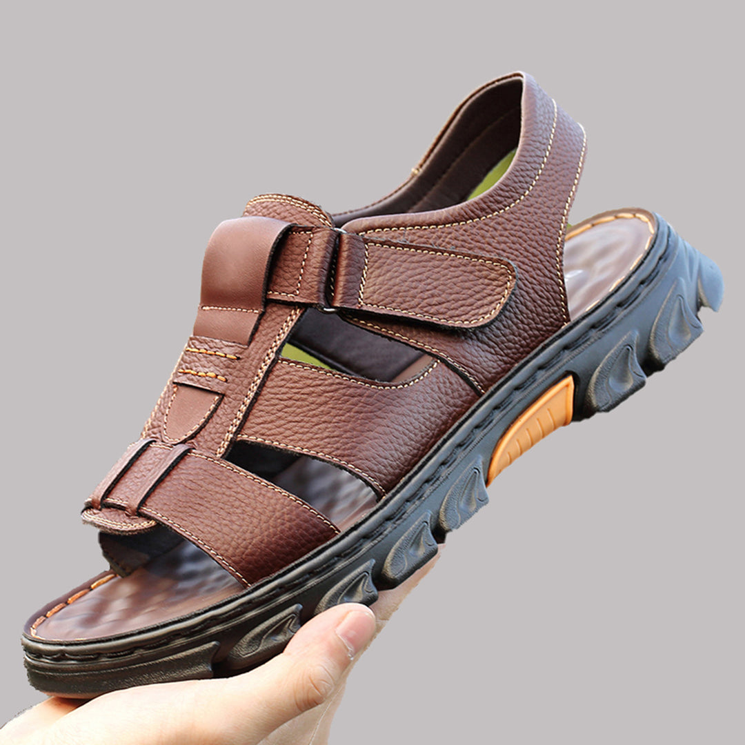 Brecken | Men's Fisherman Cut-Out Outdoor Sandal