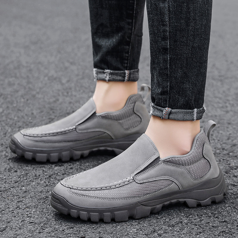 Dunbar | Men's Suede Slip-On Trail Shoe
