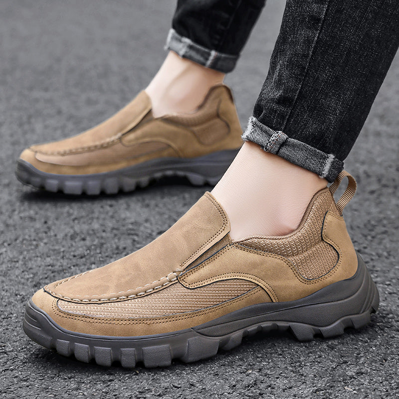 Dunbar | Men's Suede Slip-On Trail Shoe