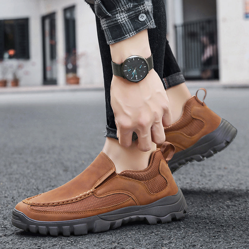 Dunbar | Men's Suede Slip-On Trail Shoe