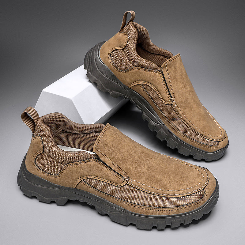 Dunbar | Men's Suede Slip-On Trail Shoe