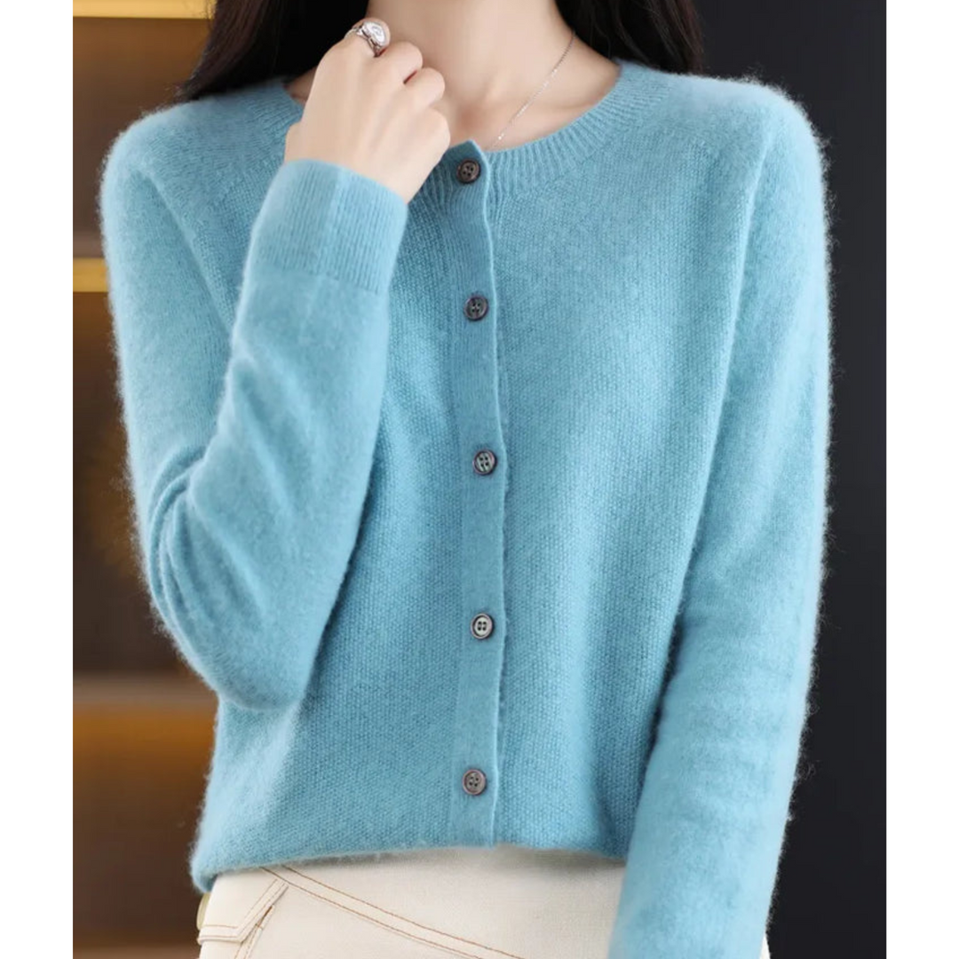 Theresa | Soft Button-Front Cardigan