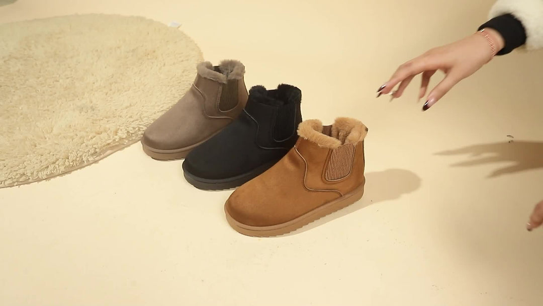 Bellamy | Cozy Platform Ankle Boots