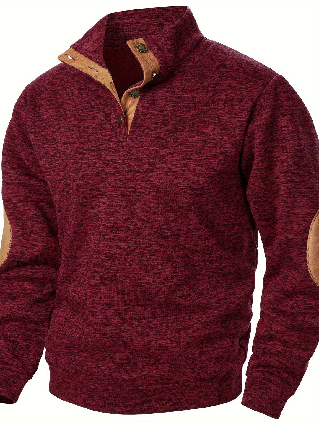 Gideon | Button-Placket Casual Sweatshirt