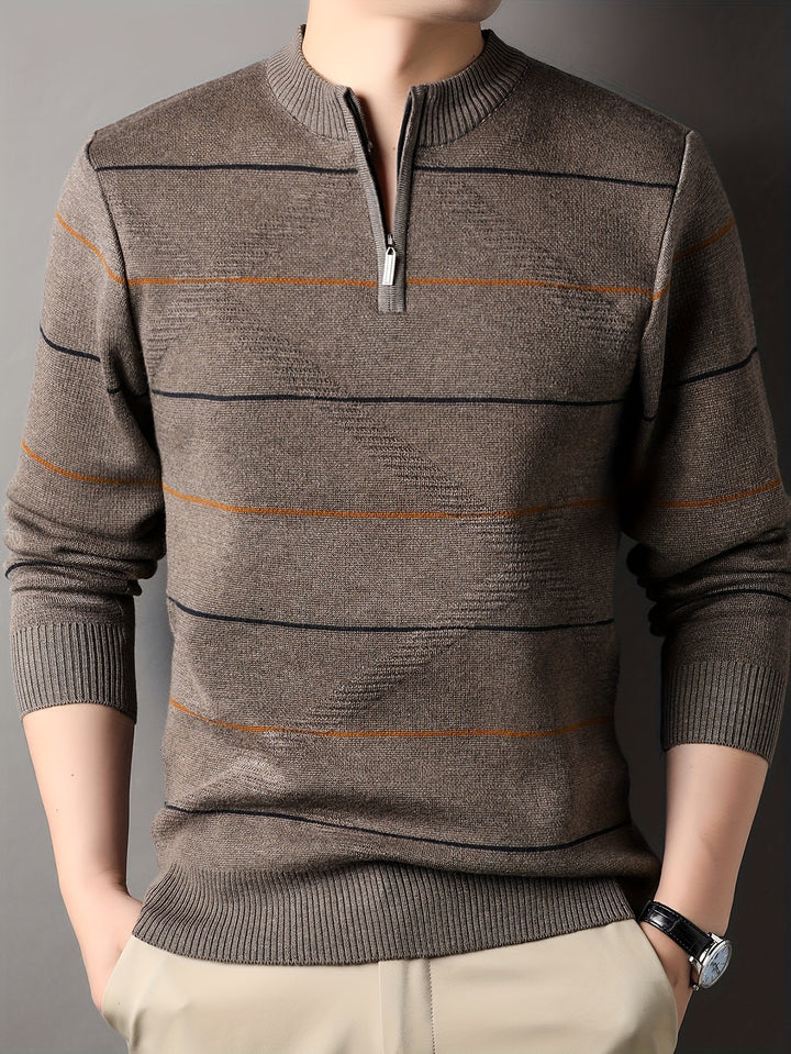 Rhys | Refined Half-Zip Sweater