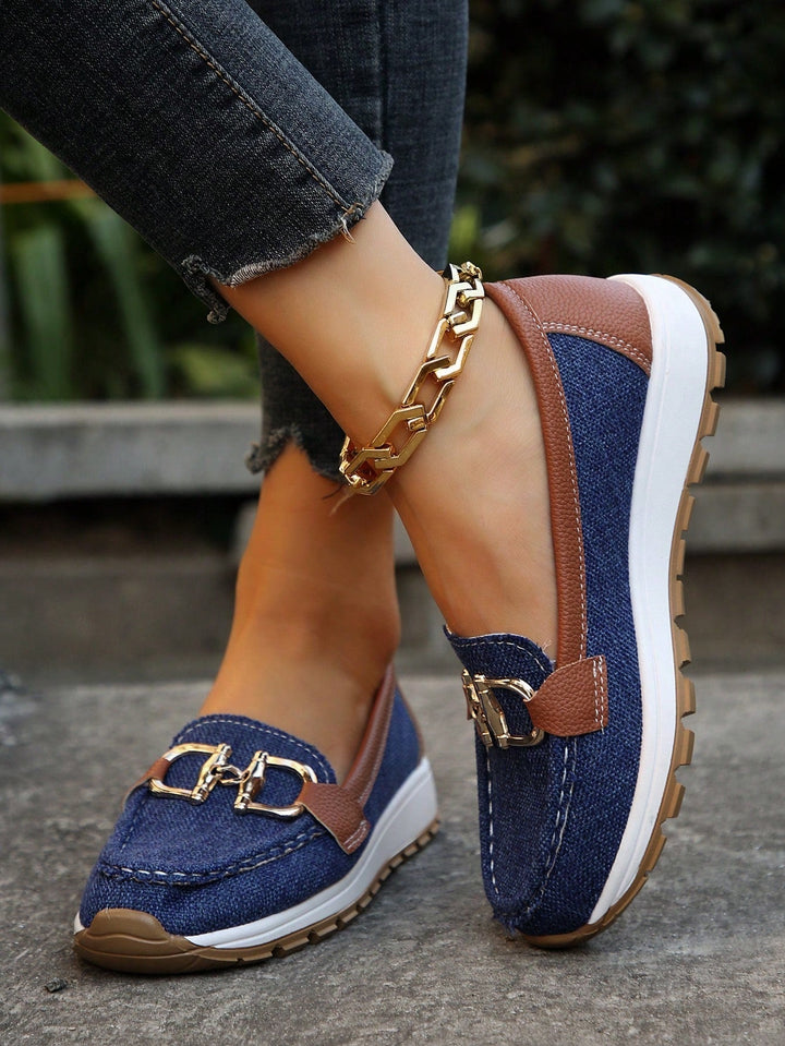Louisa | Buckle-Detail Comfort Loafers