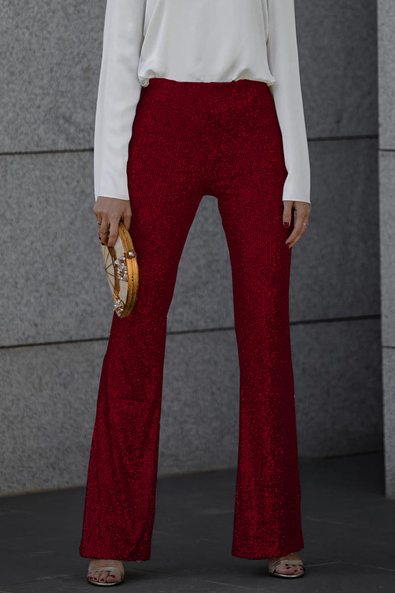 Odessa | Shimmering Flared Pants