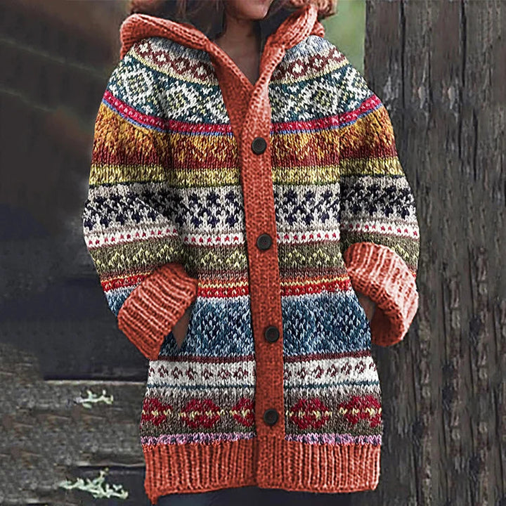Pauline | Cozy Hooded Cardigan