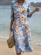 Daphne | Floral Midi Dress