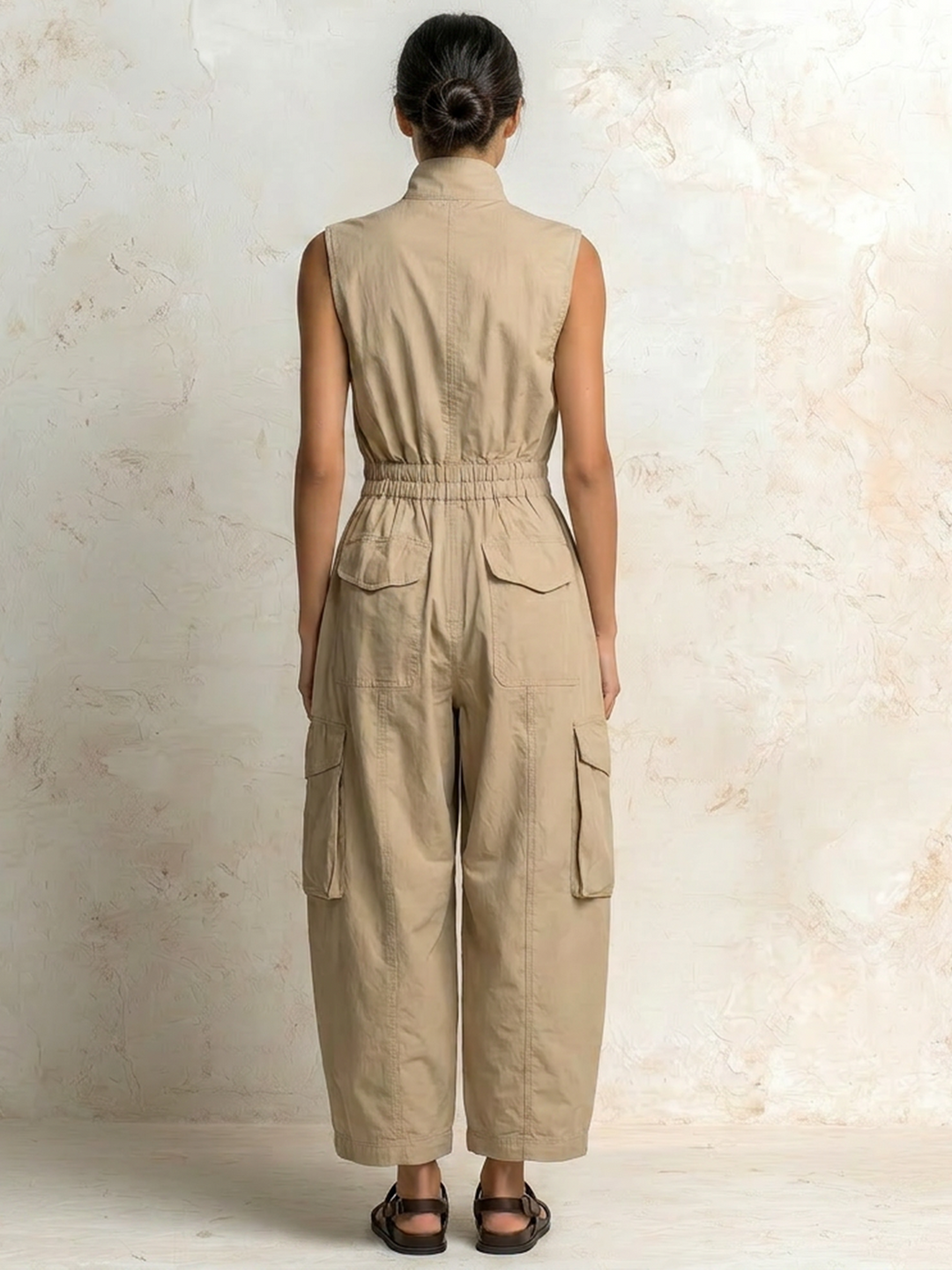 Rhea | Relaxed Utility Jumpsuit