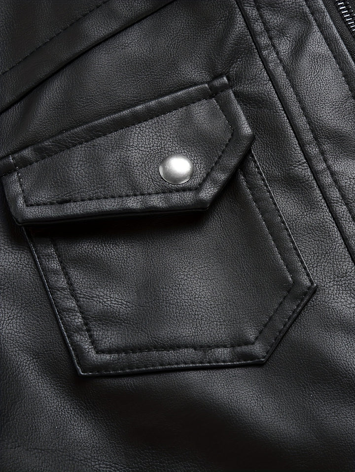 Beckett | Hooded Moto Jacket