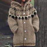 Pauline | Cozy Hooded Cardigan