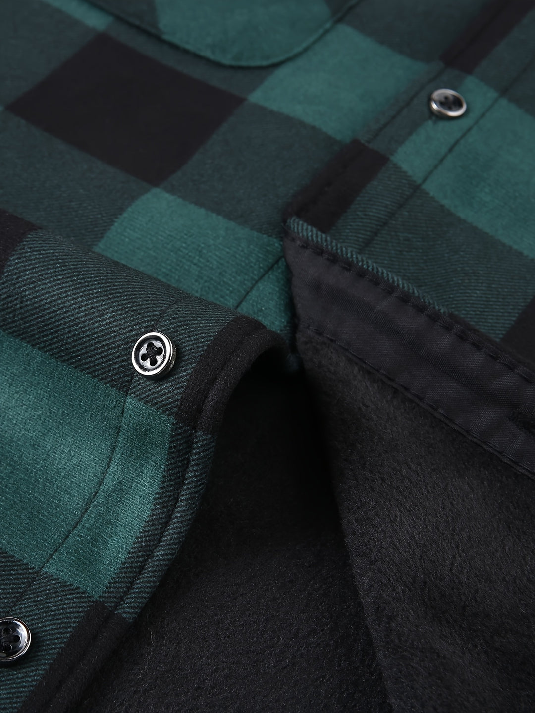 Nolan | Hooded Plaid Shirt Jacket