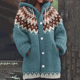 Selma | Cozy Hooded Cardigan