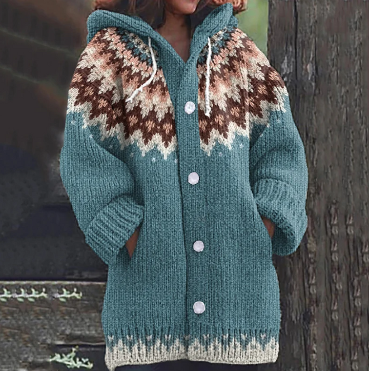 Selma | Cozy Hooded Cardigan