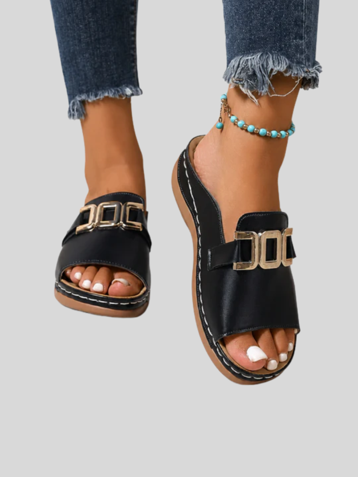 Mabel | Women's Orthopedic Wedge Heel Sandals