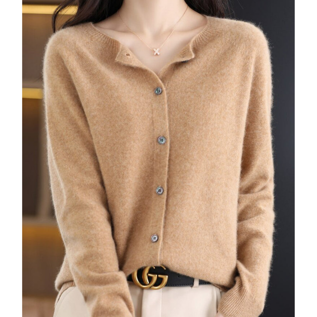Theresa | Soft Button-Front Cardigan