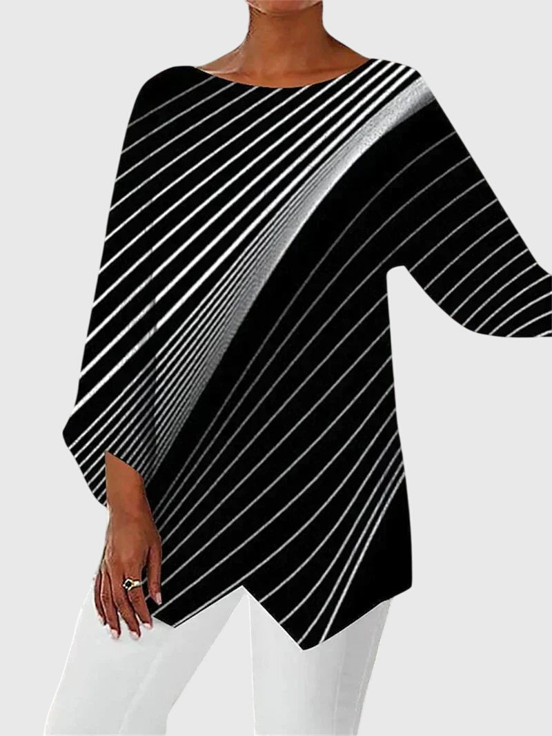 Odette | Shimmer Butterfly Long-Sleeve Top