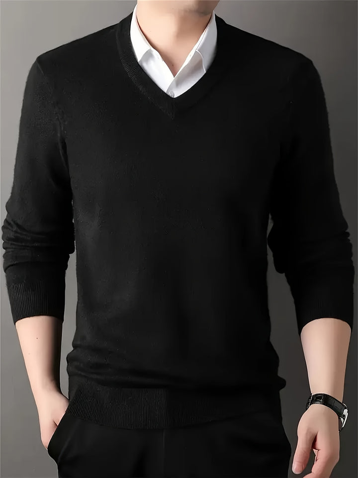 Dorian | Refined V-Neck Pullover