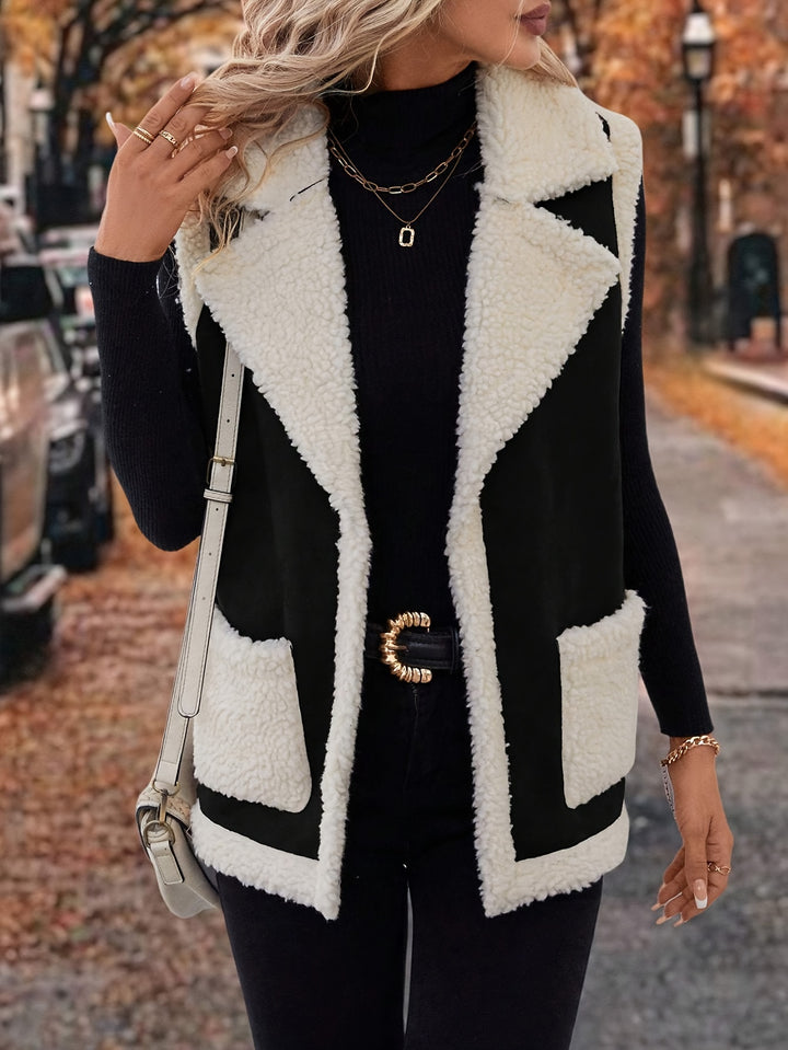 Hattie | Cozy Lapel Vest