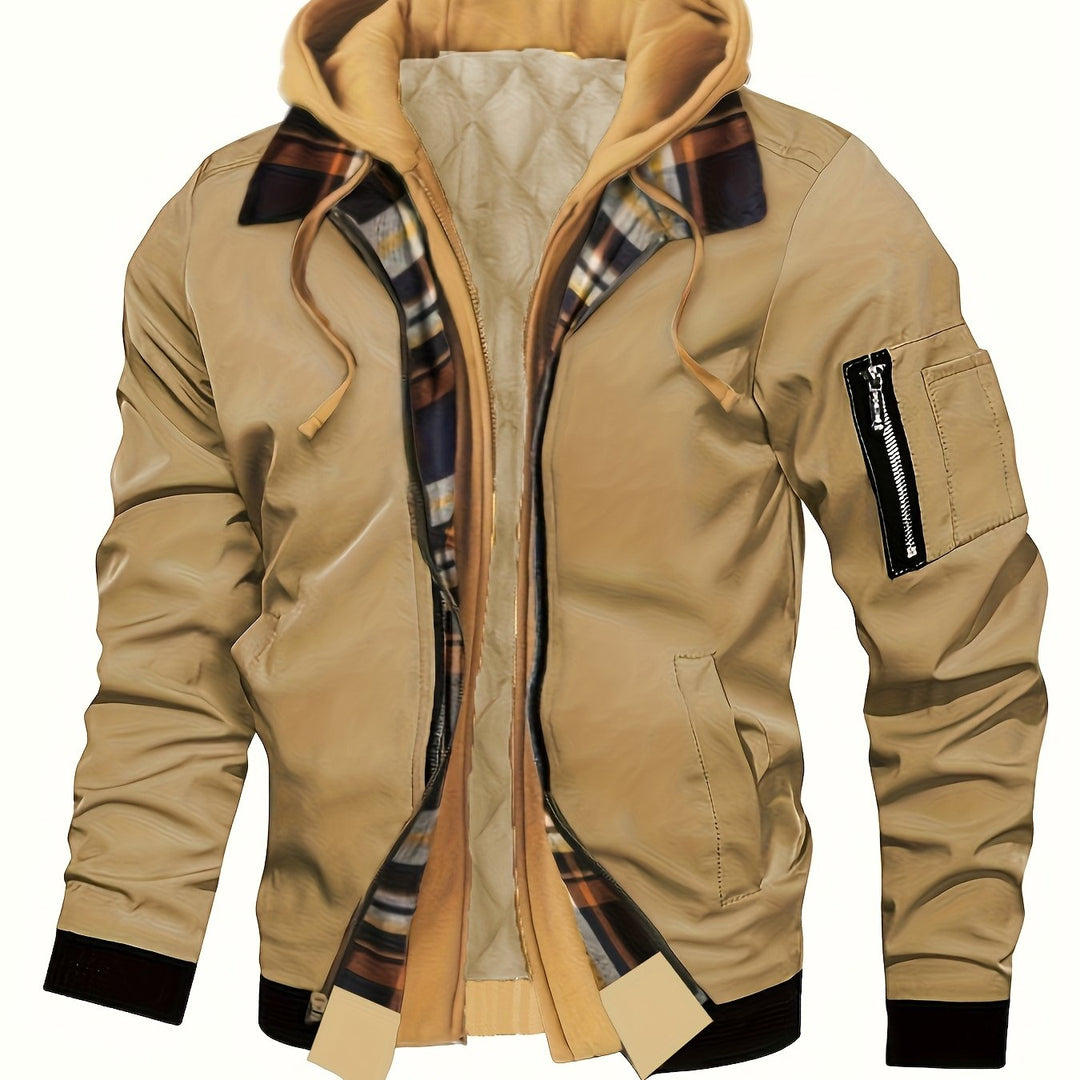 Colby | Cozy Hooded Zip Jacket