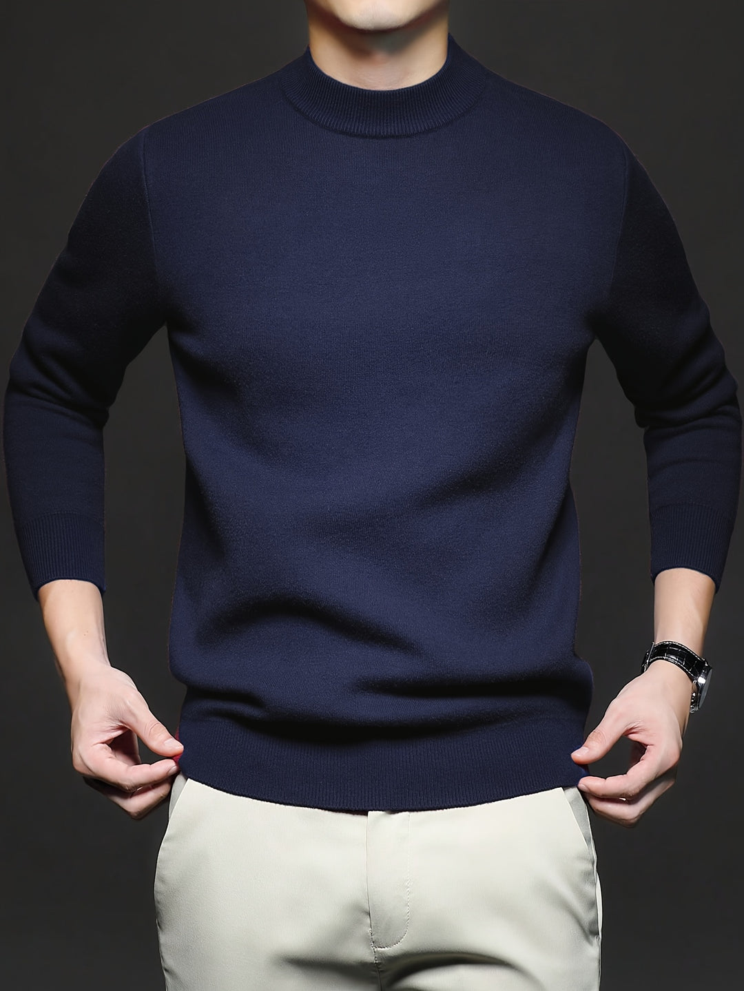 Leopold | Refined High-Neck Sweater