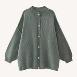 Philippa | Relaxed Button-Front Cardigan