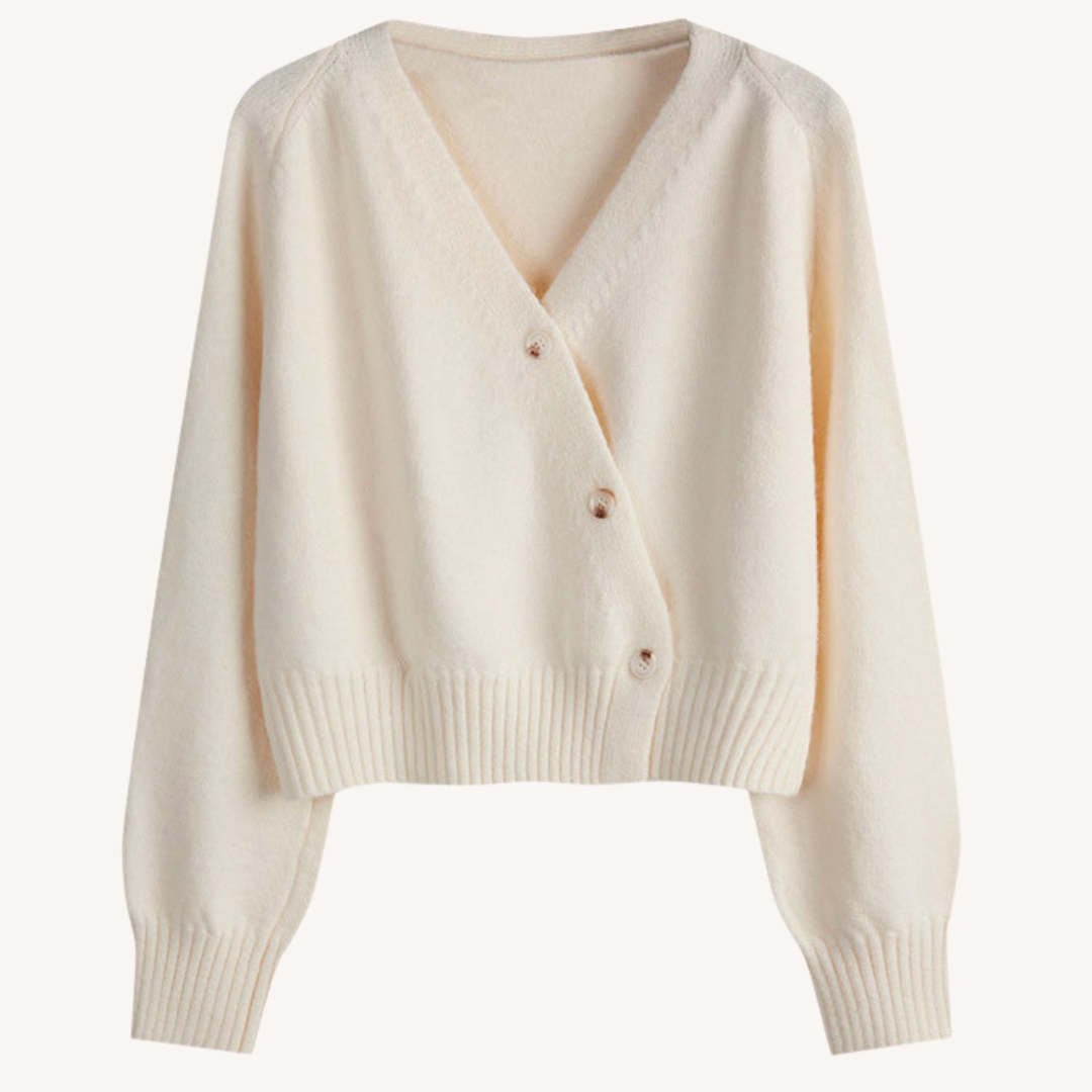 Carolyn | V-Neck Buttoned Cardigan