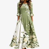 Laura | Blossoming Floral Pocket Maxi Dress