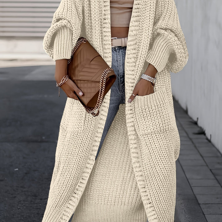 Charmaine | Longline Open-Front Cardigan