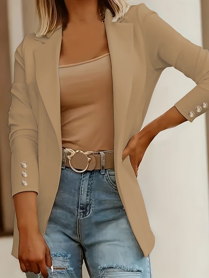 Margaret | Tailored Open-Front Blazer