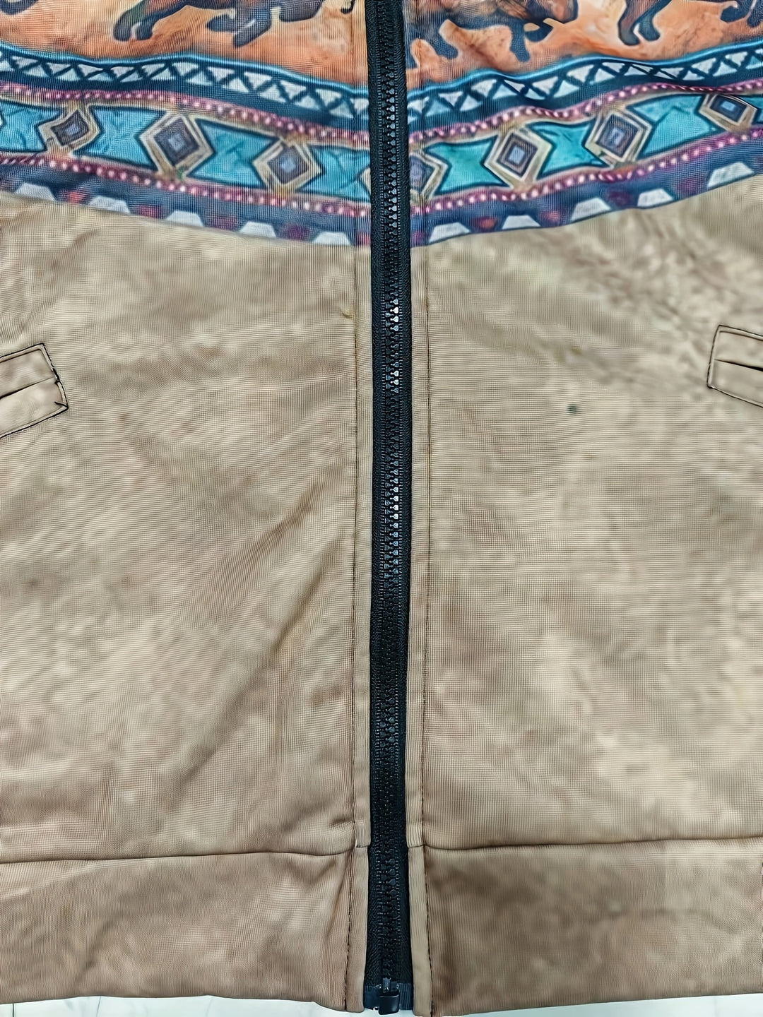Wesley | Western Fleece-Lined Zip Hoodie