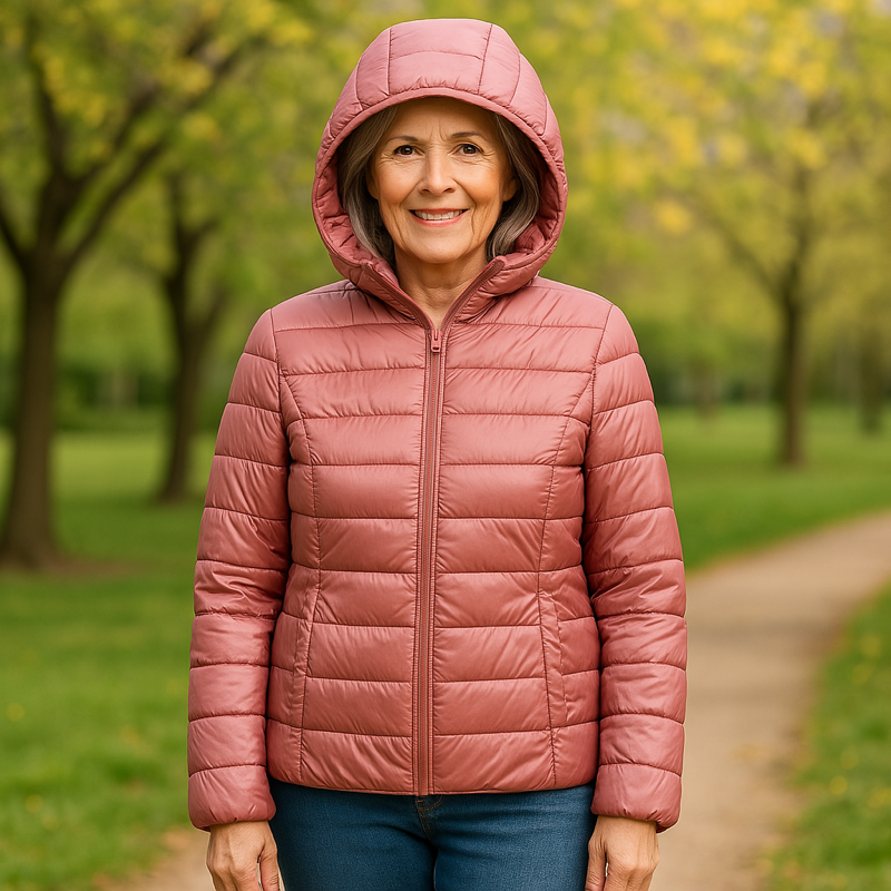 Nina | Lightweight Hooded Puffer Jacket