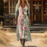 Pamela | Flowing Floral Maxi Dress