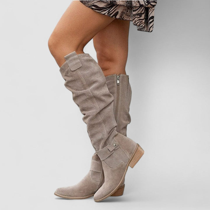 Nova | Slouch Western Boots