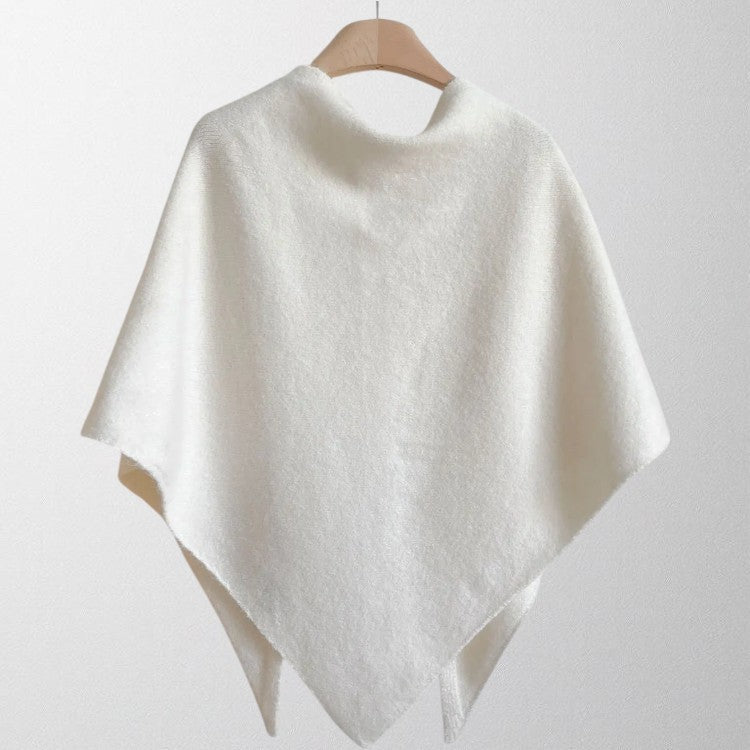 Margot | Draped Tie-Front Shawl