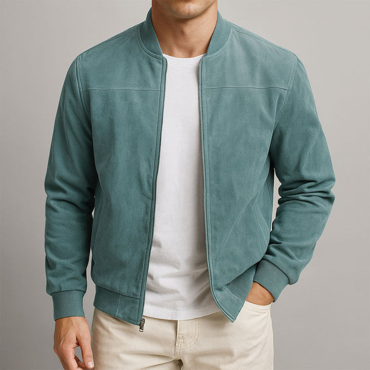 Leonard | Classic Zip Bomber Jacket