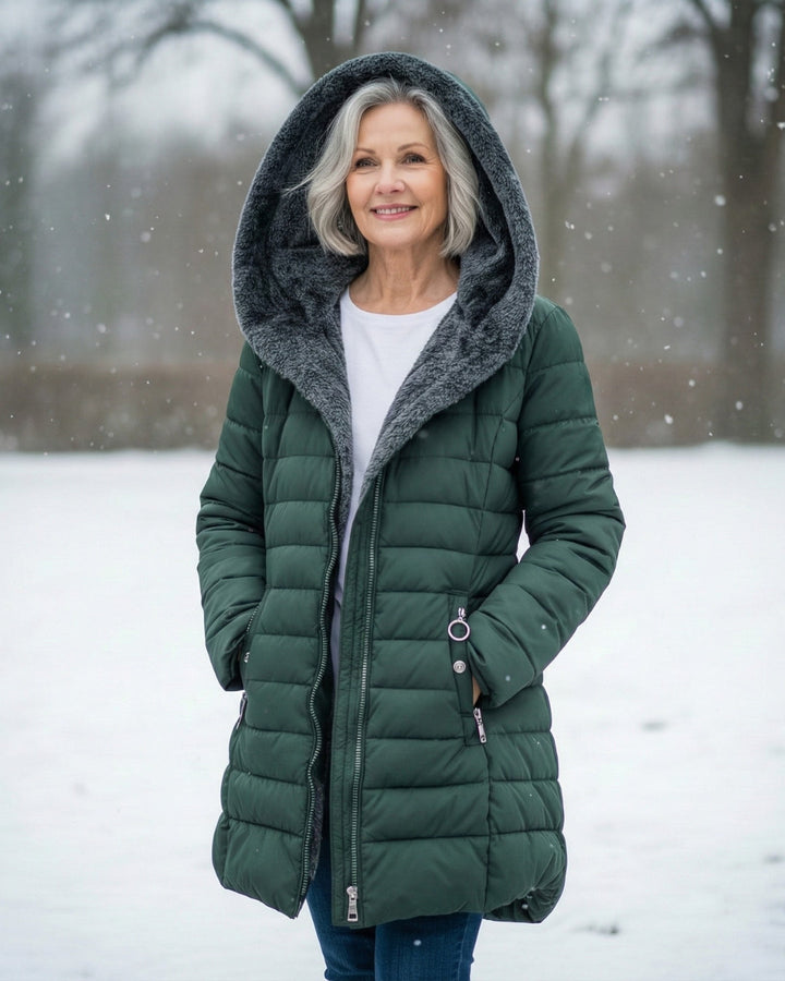 Lydia | Hooded Lightweight Winter Coat