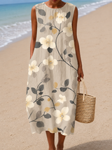 Gemma | Breezy Floral Sleeveless Dress