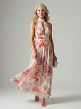 Yasmin | Graceful Halter Maxi Dress