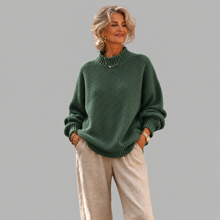 Edwina | Relaxed Turtleneck Sweater